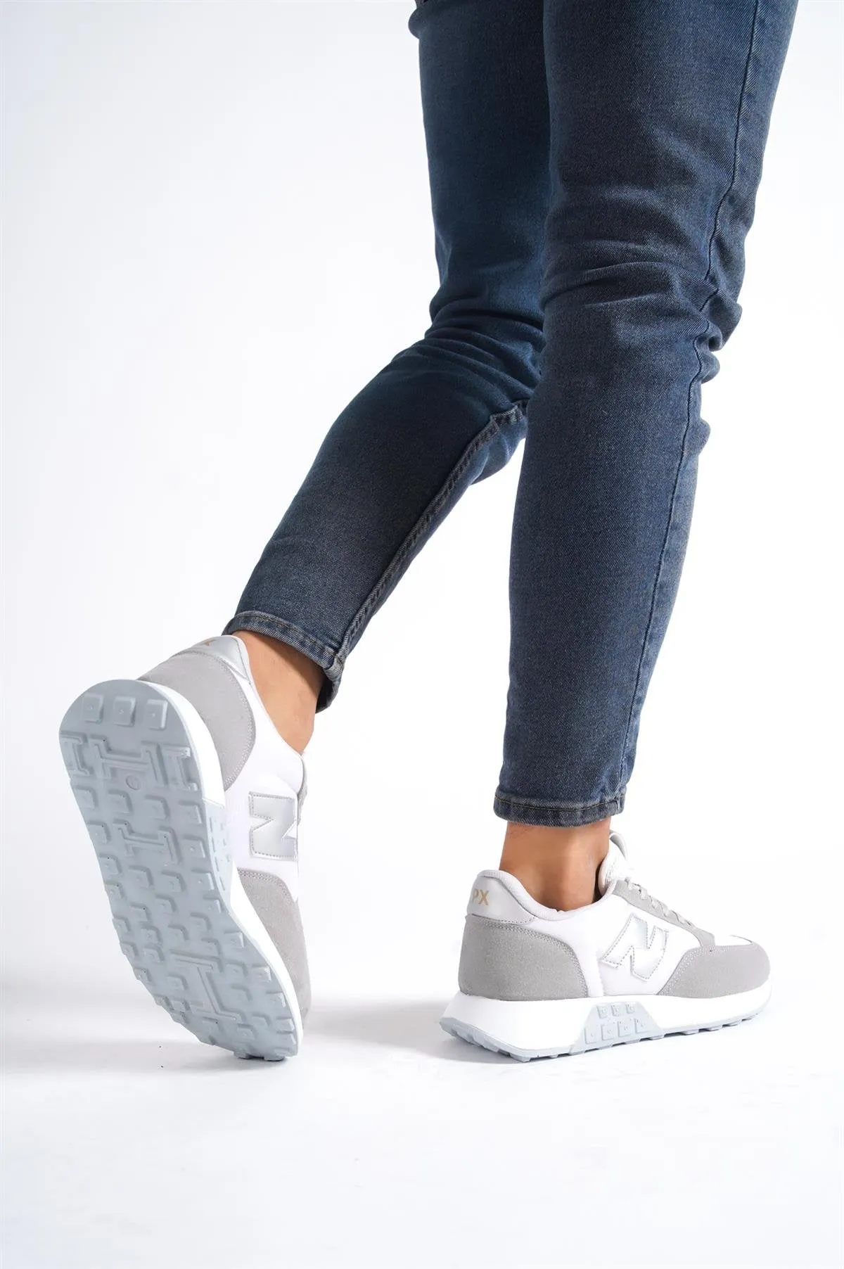 Men's N Grey Daily Comfortable Sports Shoes