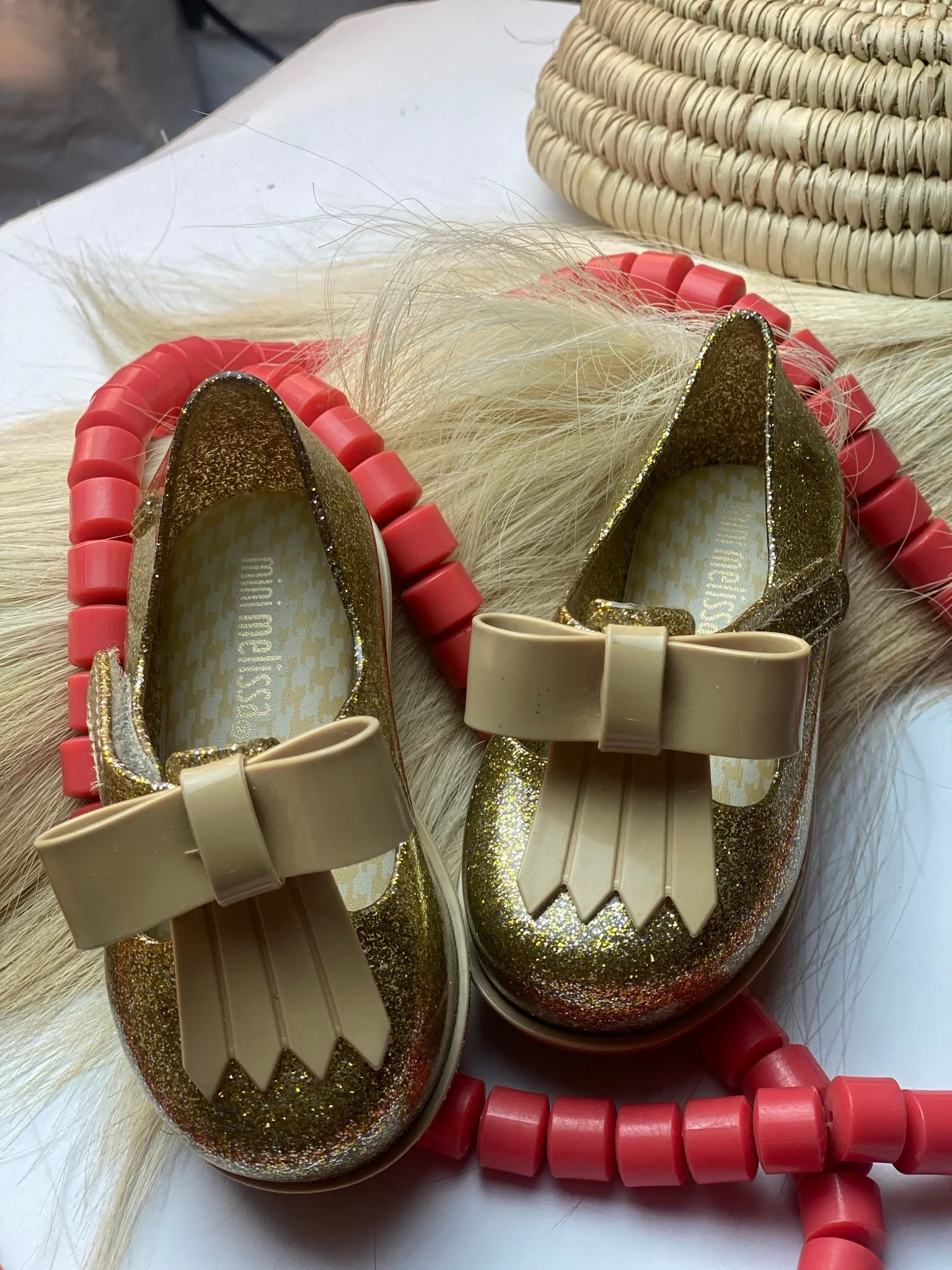 Mini Melissa toddler Shoes Girl's size USA 5 toddler