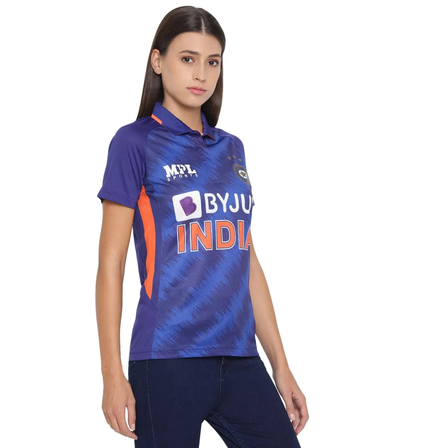 MPL Sports Official Team India Billion Cheers Fan Jersey - Women