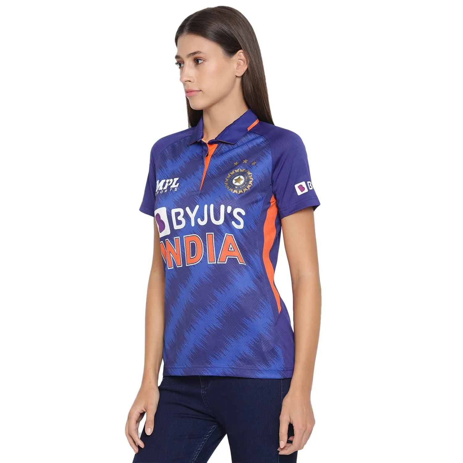 MPL Sports Official Team India Billion Cheers Fan Jersey - Women