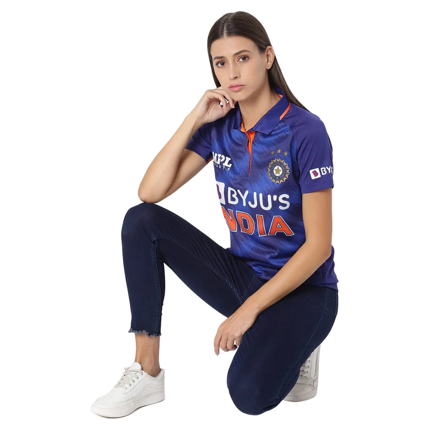 MPL Sports Official Team India Billion Cheers Fan Jersey - Women