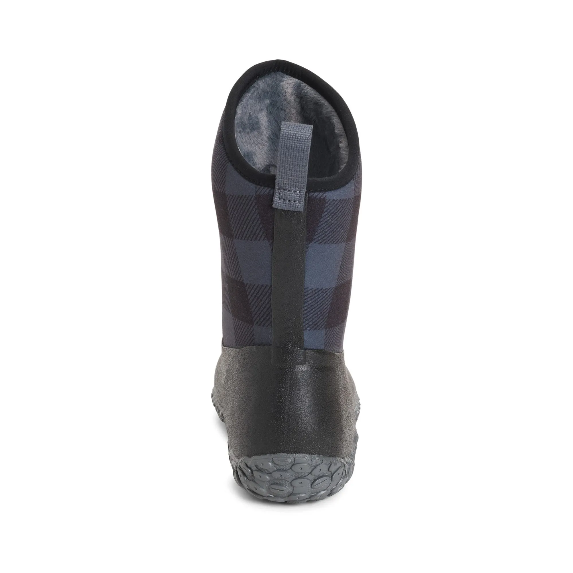 Muck Boots Muckster II Mid Womens Wellington - Black/Grey Plaid
