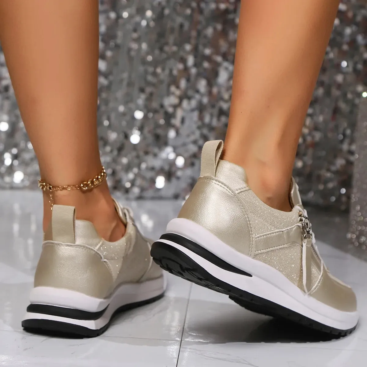 Naomi - Trendy Platform Sneakers for Women