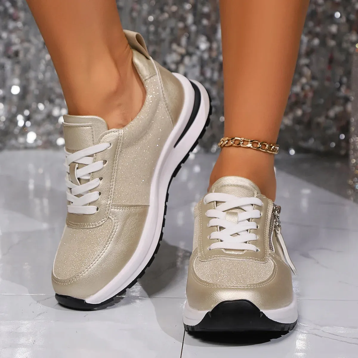 Naomi - Trendy Platform Sneakers for Women