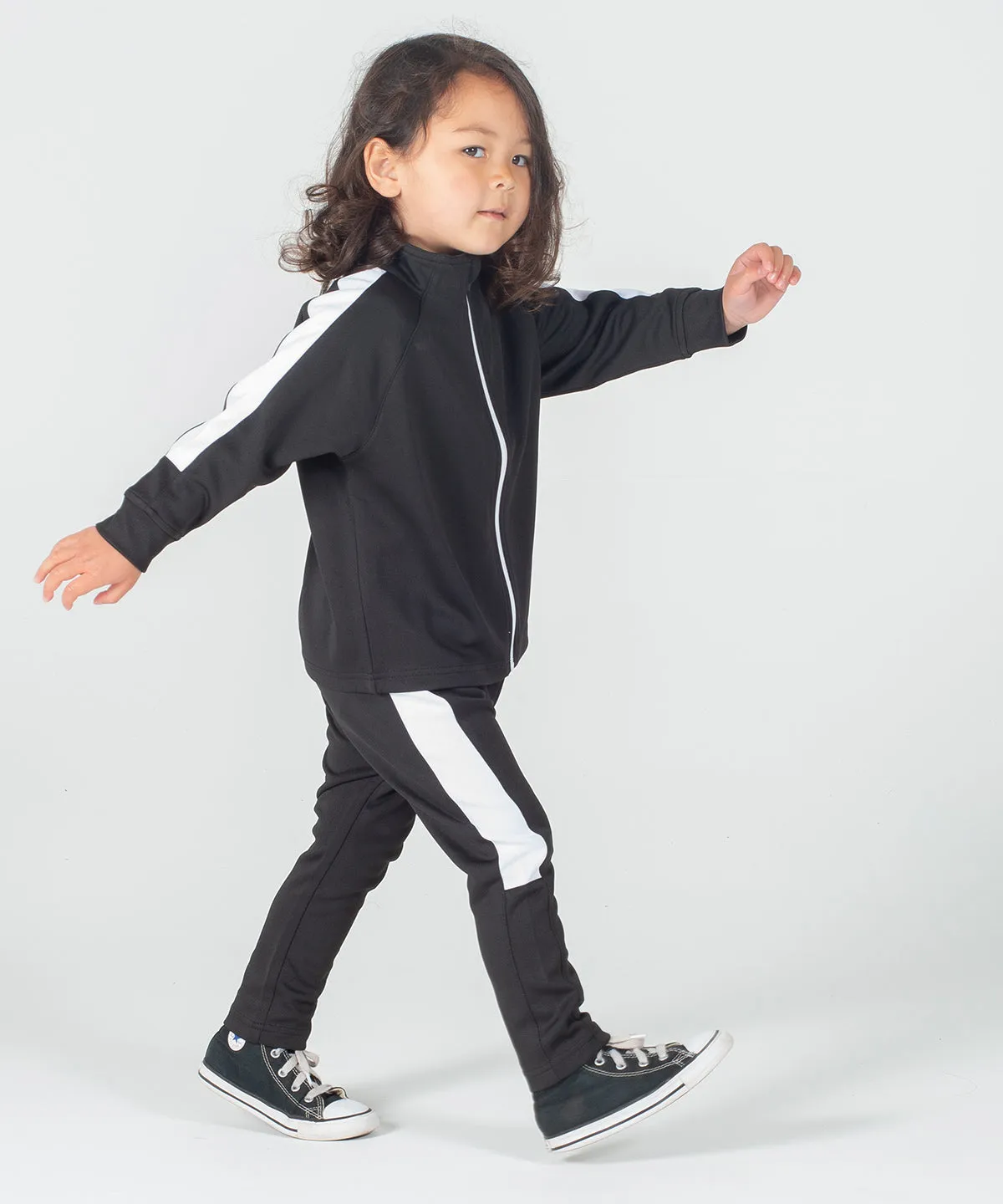 Navy/White - Track bottoms