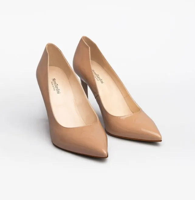 NeroGiardini nude patent stiletto