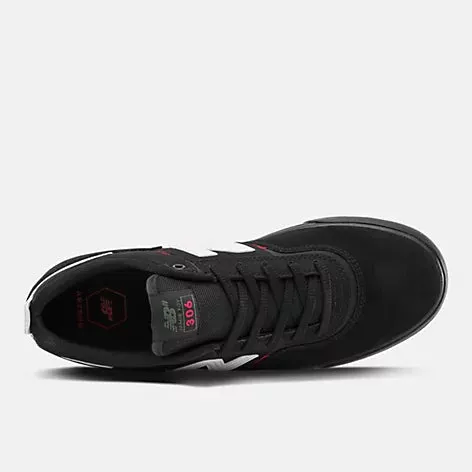 NEW BALANCE 306 BLACK AND RED 10