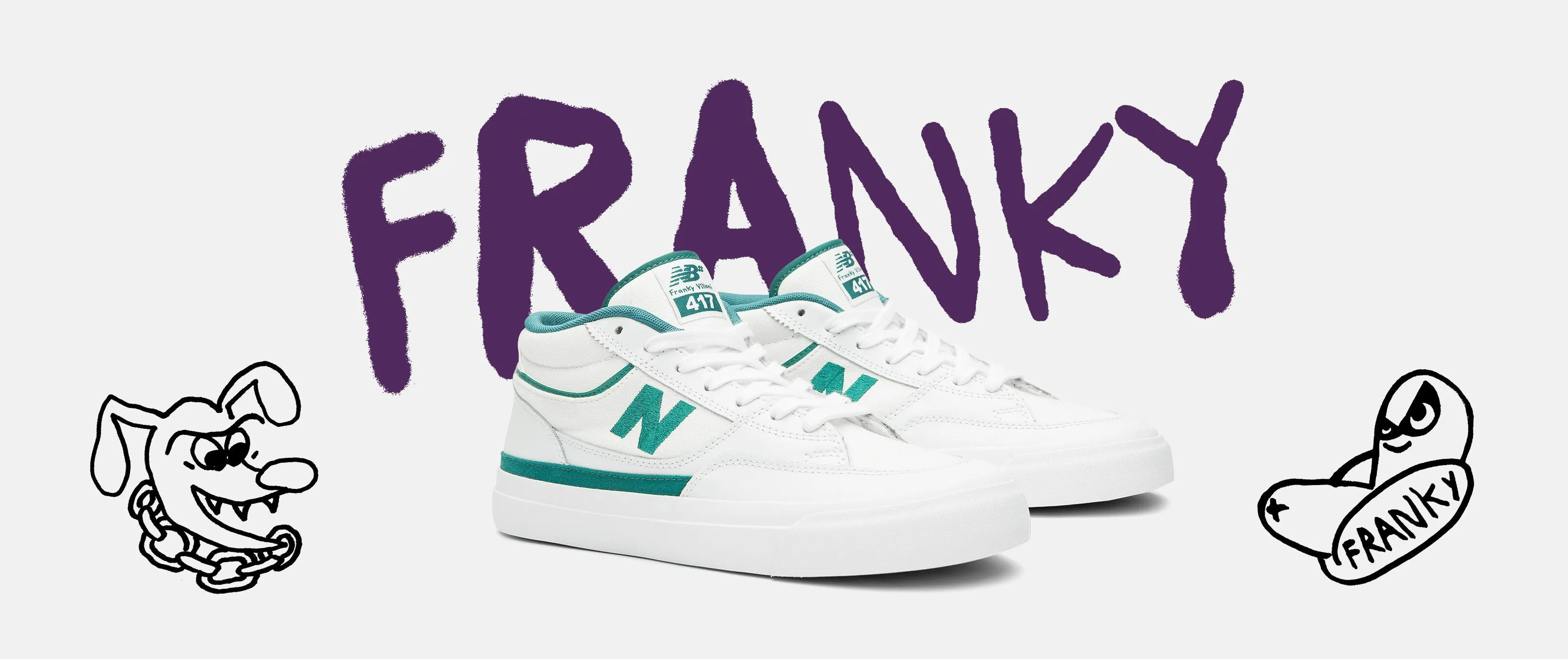NEW BALANCE 417 FRANKY V 8.5