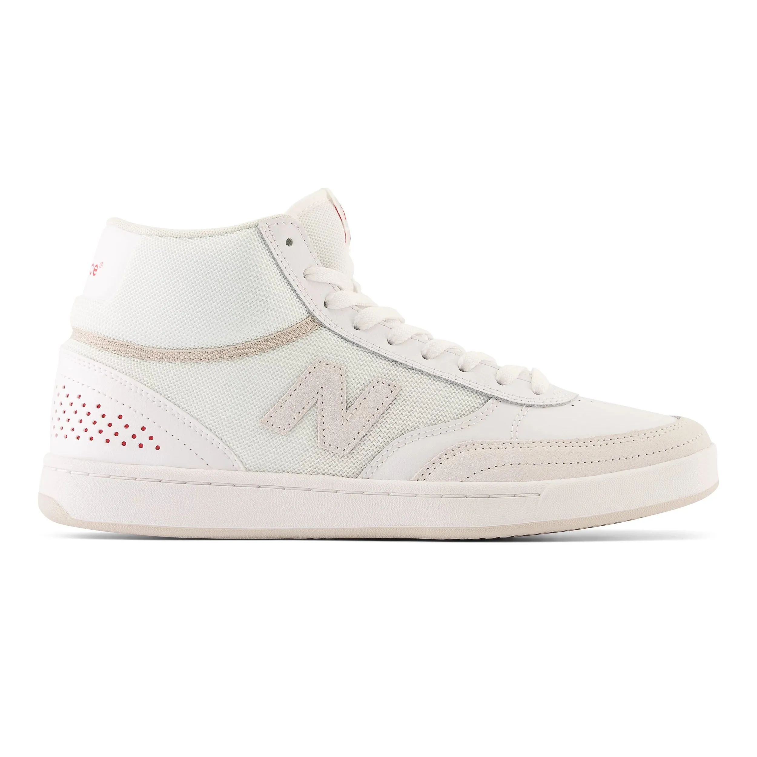 New Balance Numeric 440 High Skateboard Shoe - White/White