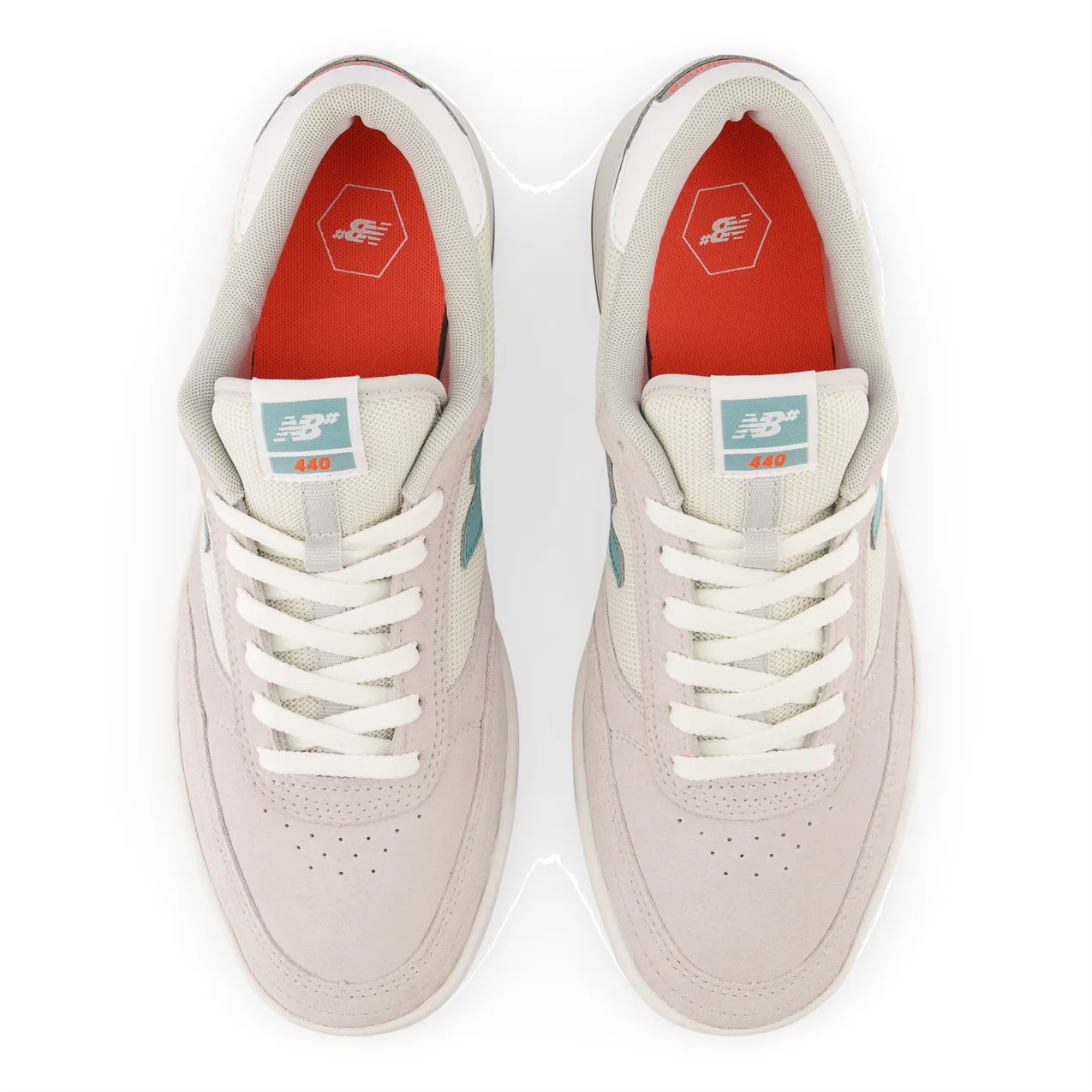 New Balance Numeric Men's 440 Light Grey Aqua Sea Shoes