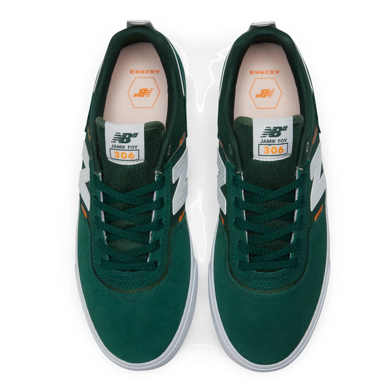 New Balance Numeric Men's Jamie Foy 306 Green White Shoes