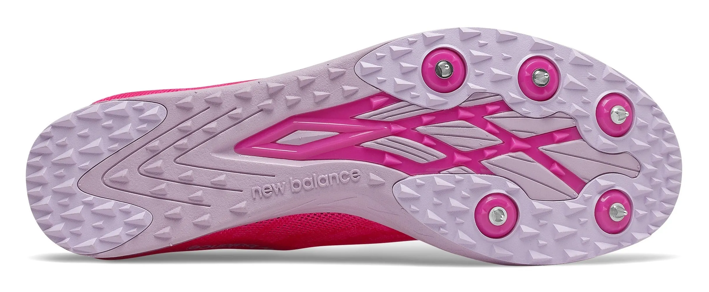 New Balance Women's XC5K V5 - Pink Glo/Garnet (WXC5KCP5 B)