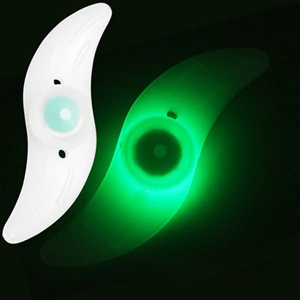 New Bicycle Accessories 2017 Bicycle Lights Silicone Bike Spoke Wheel Light Cool Flashlights for Bike with Battery Safe at night