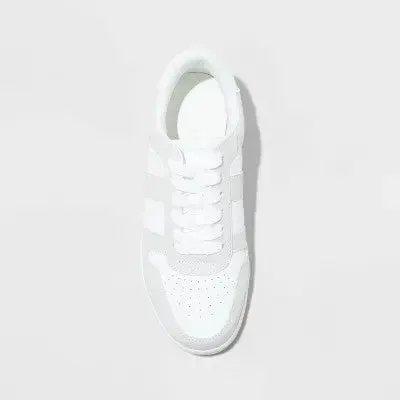 New - Universal Thread Women's Low Top Lace-Up Fashion Sneakers Memory Foam Insole Fit