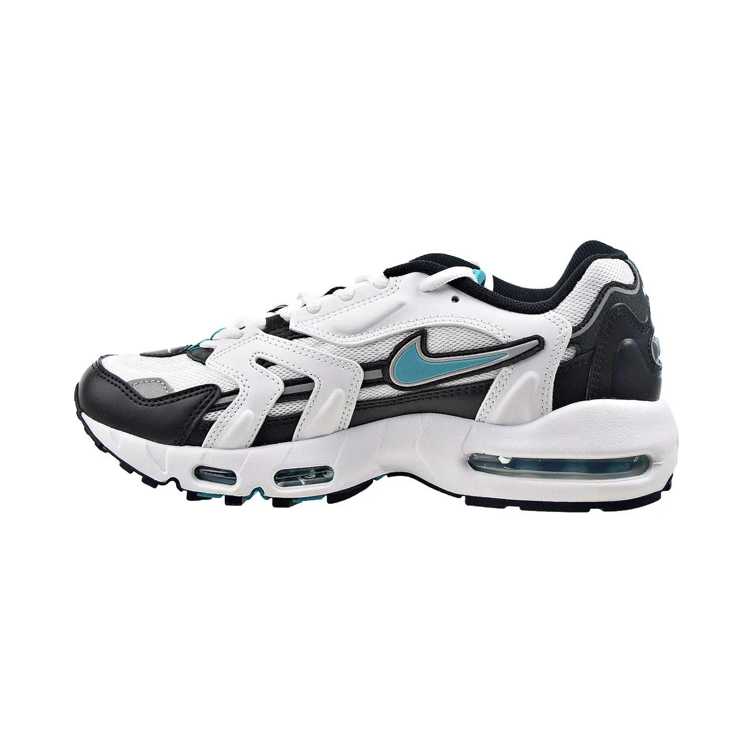 Nike Air Max 96 II Men's Shoes White-Black-Reflect Silver-Mystic Teal
