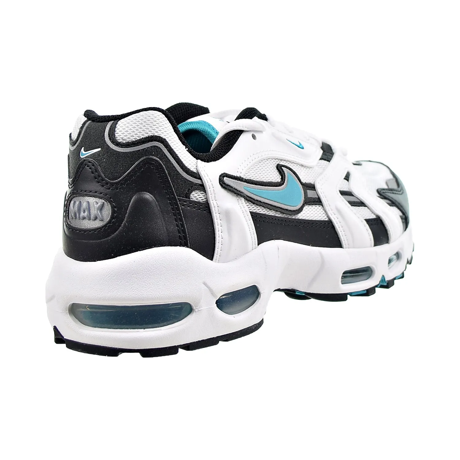 Nike Air Max 96 II Men's Shoes White-Black-Reflect Silver-Mystic Teal