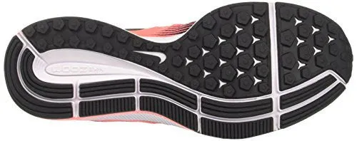 NIKE WOMENS AIR ZOOM PEGASUS 33 BLACK/BLACK LAVA GLOW RUNNING SHOE 8 WOMEN US