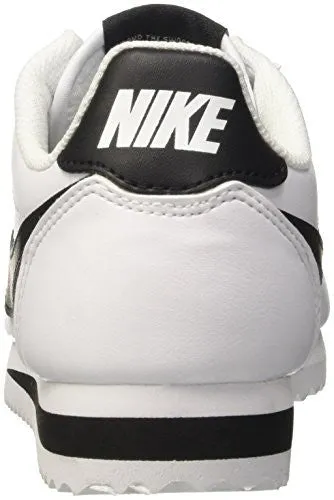 NIKE WOMENS CLASSIC CORTEZ LEATHER WHITE/BLACK/WHITE CASUAL SHOE 8 WOMEN US