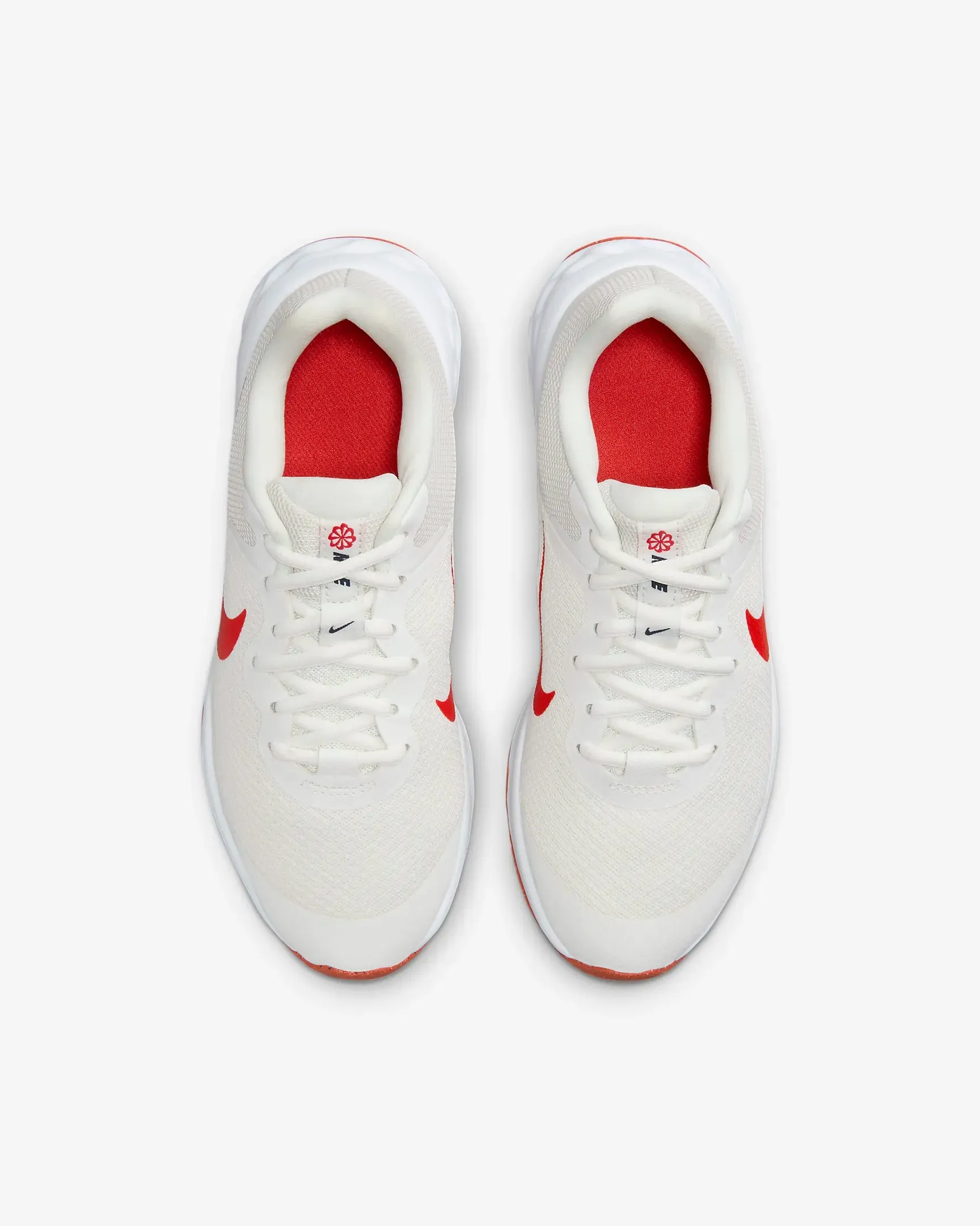 .Nike Youth Revolution 6 NN - Summit White/Obsidian/White/Track Red (DD1096-102) - SMT - R1L3