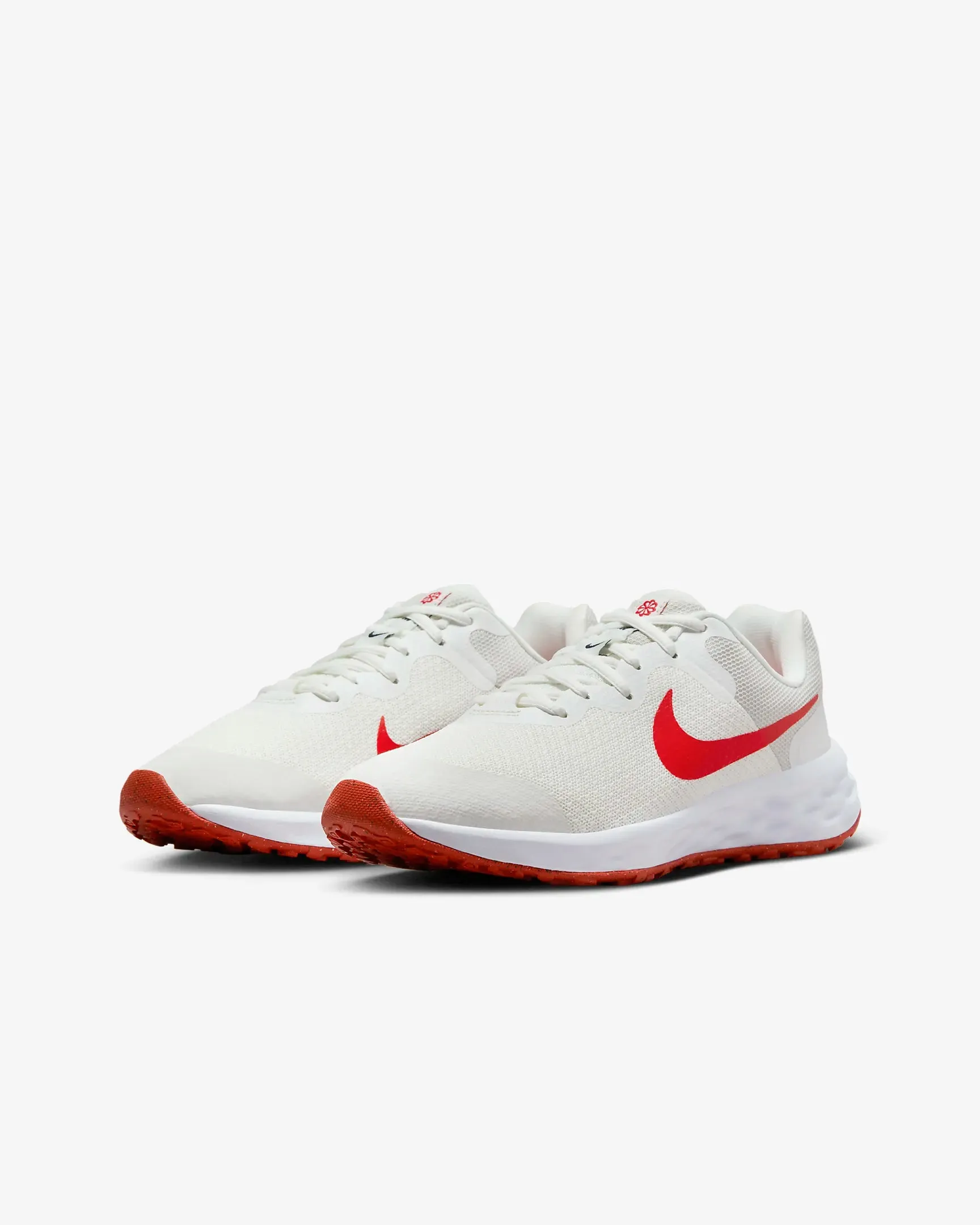.Nike Youth Revolution 6 NN - Summit White/Obsidian/White/Track Red (DD1096-102) - SMT - R1L3