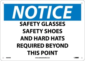 Notice Ppe Wear Required Sign
