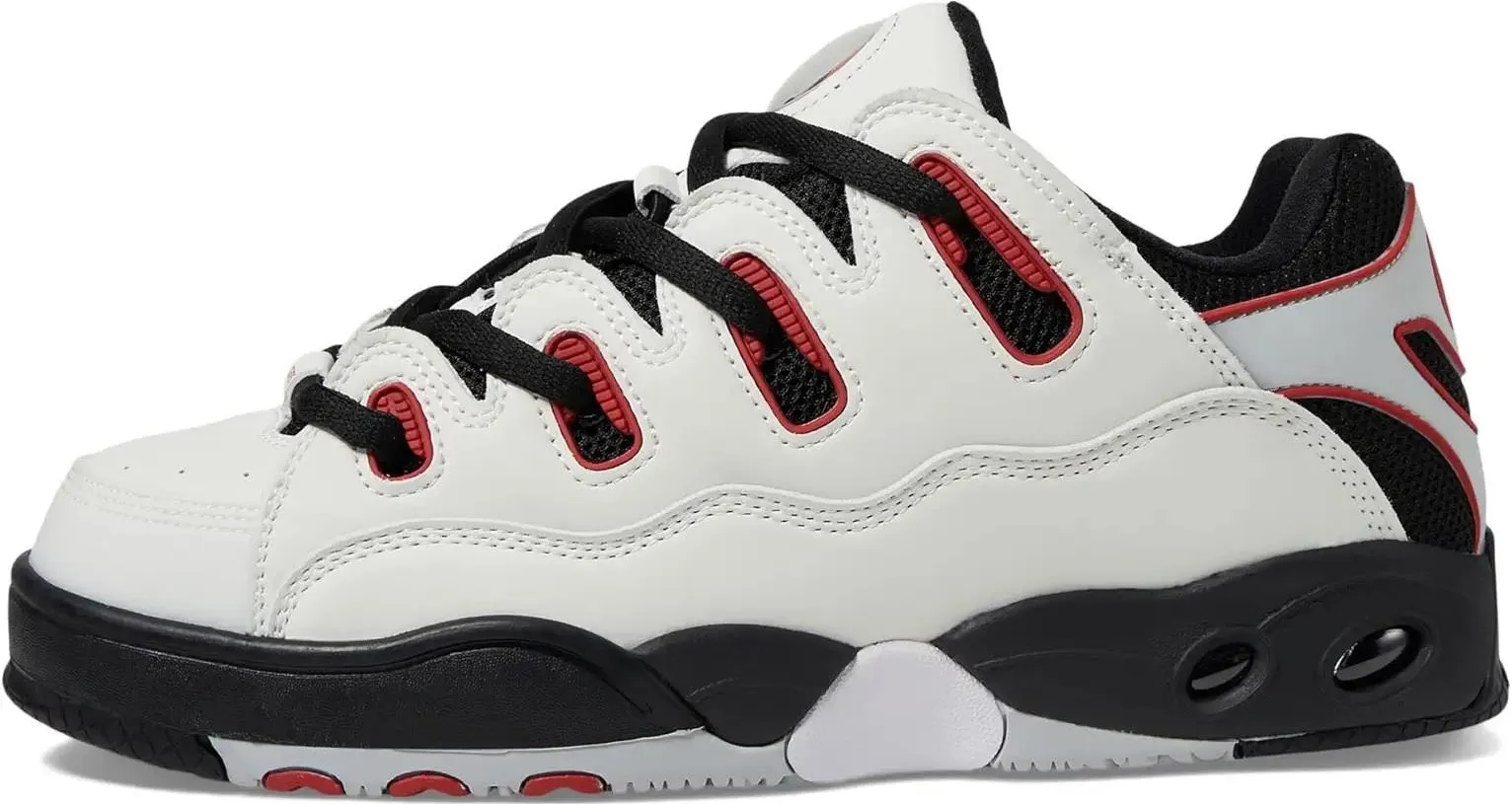 Osiris D3 OG Black White Red Mens Skate Trainers Shoes