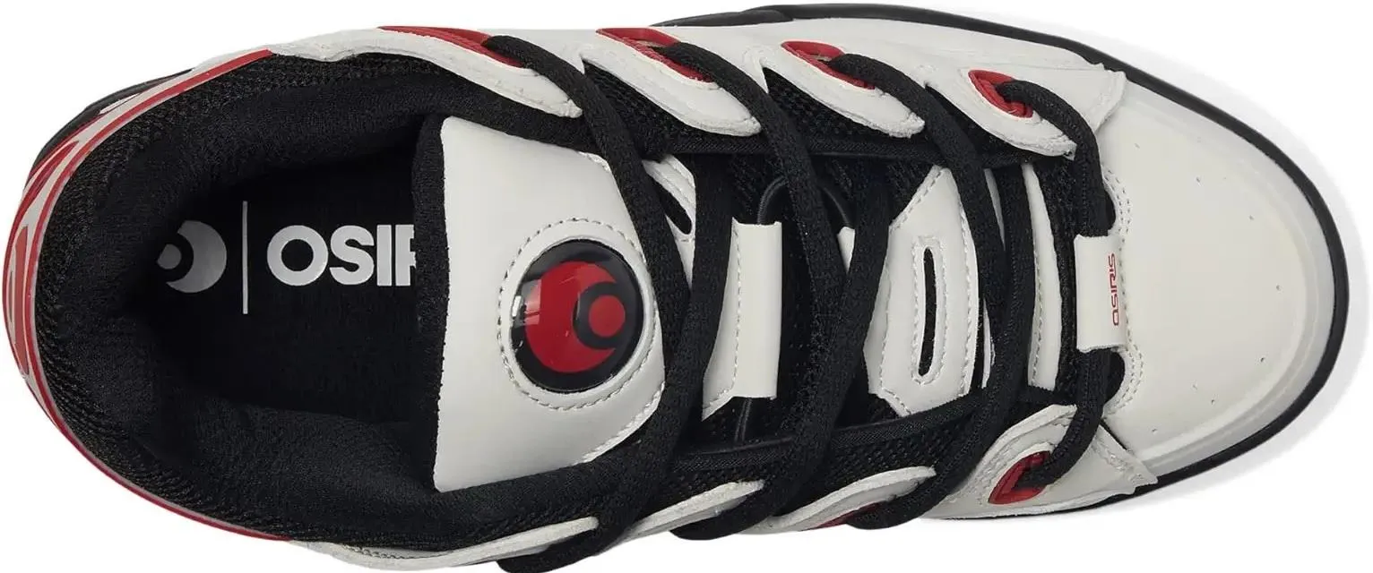 Osiris D3 OG Black White Red Mens Skate Trainers Shoes