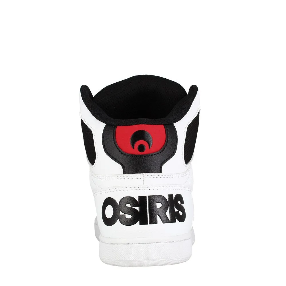 Osiris NYC 83 CLK - WHITE/BLACK/RED