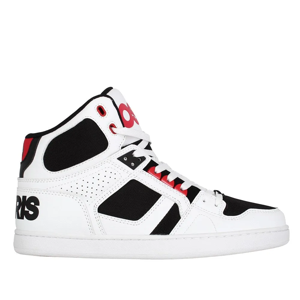 Osiris NYC 83 CLK - WHITE/BLACK/RED
