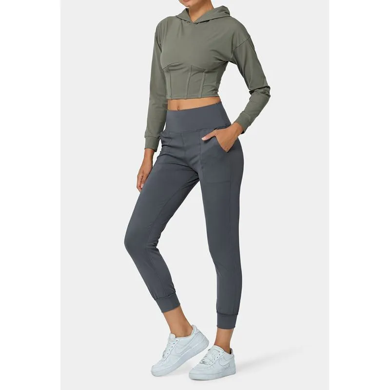 Outdoor Tapered Pocket Fitness Yoga Sports Running Sports Pants