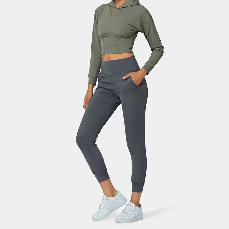 Outdoor Tapered Pocket Fitness Yoga Sports Running Sports Pants