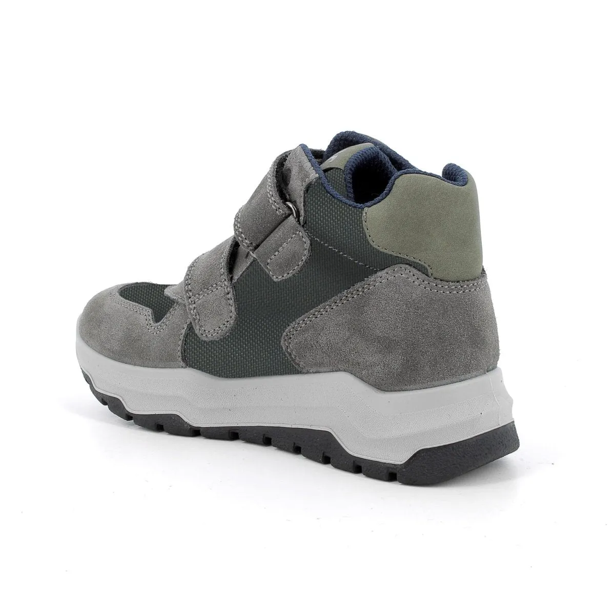 Primigi Boy's (Sizes 28-30) 6888822 Navy Patent/Grey Suede Gore-Tex