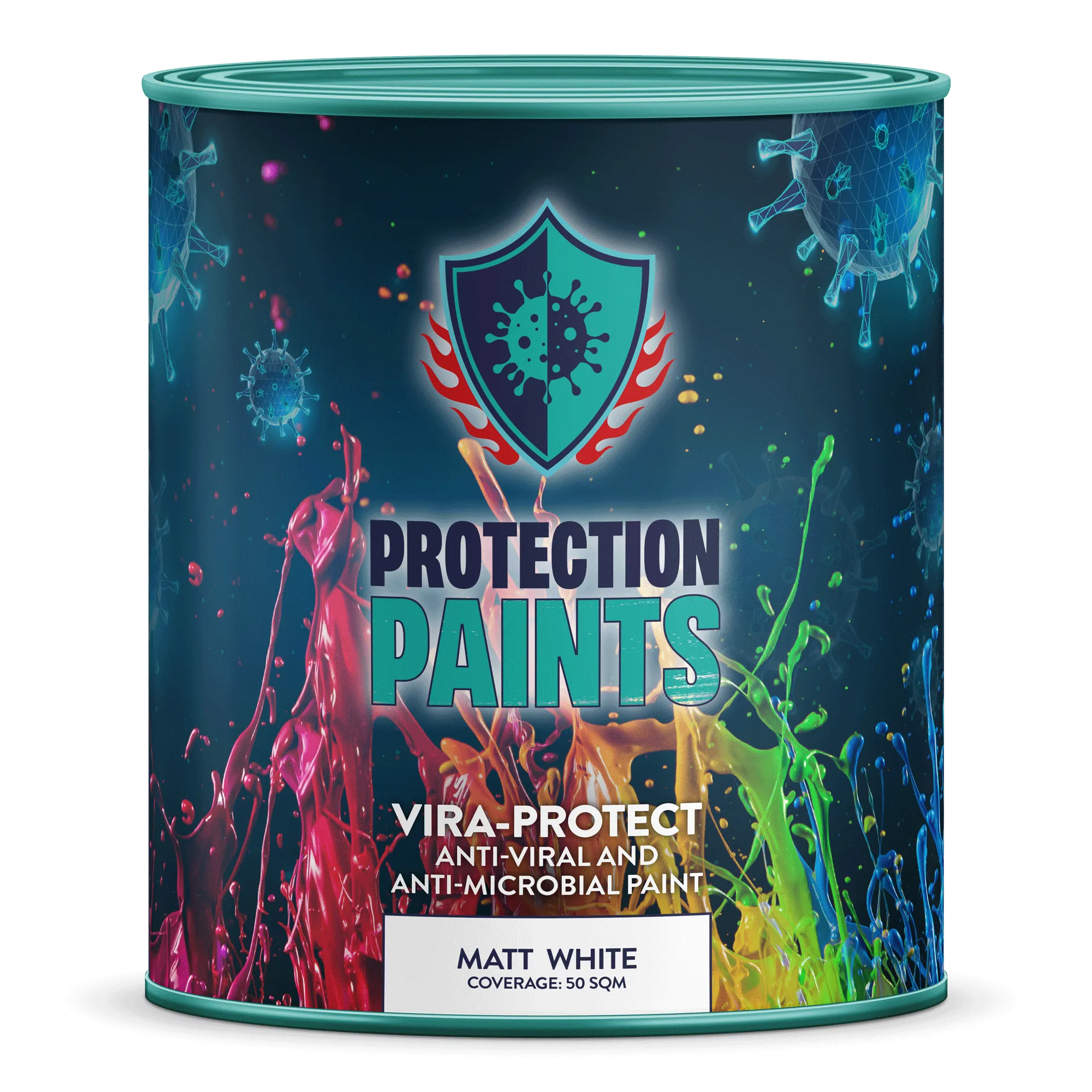 Protection Paints Vira-Protect Anti-Viral & Anti-Microbial Colours