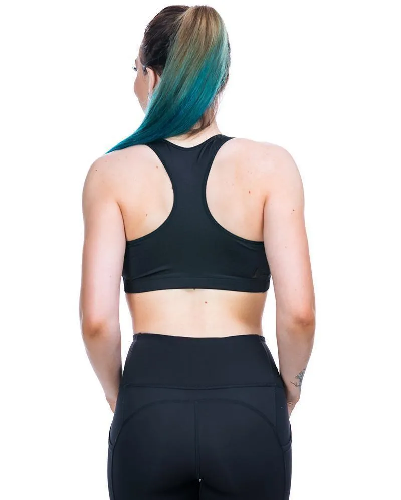 "Elite" - Women's Nylon Spandex Sports Bra