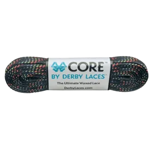 Rainbow Black CORE Laces