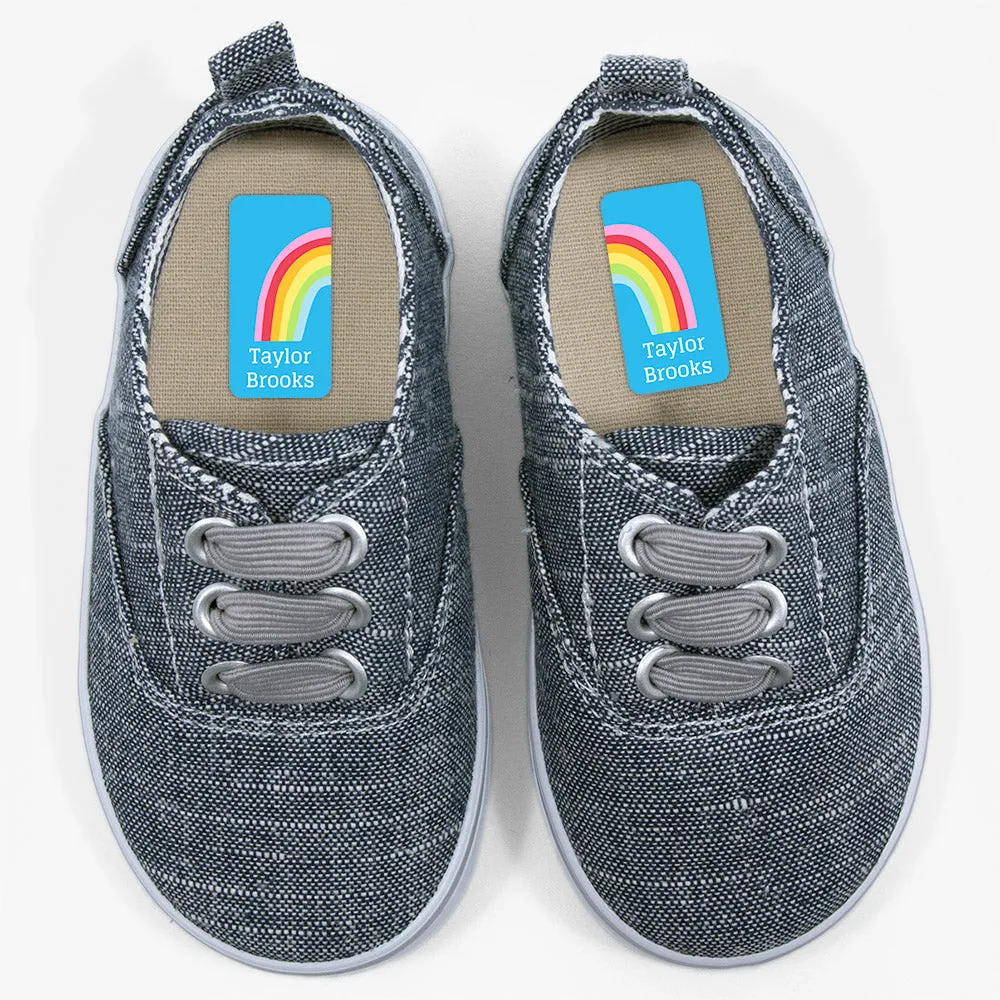 Rainbows Shoe Labels