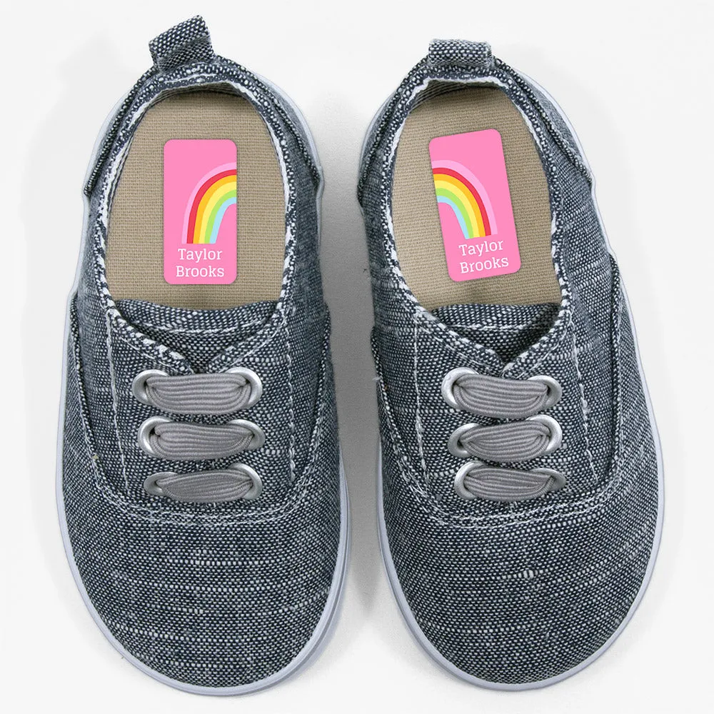 Rainbows Shoe Labels