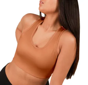 Röhnisch Compression Sports Bra C/D Tan Line | Buy Röhnisch Compression Sports Bra C/D Tan Line here | Outnorth