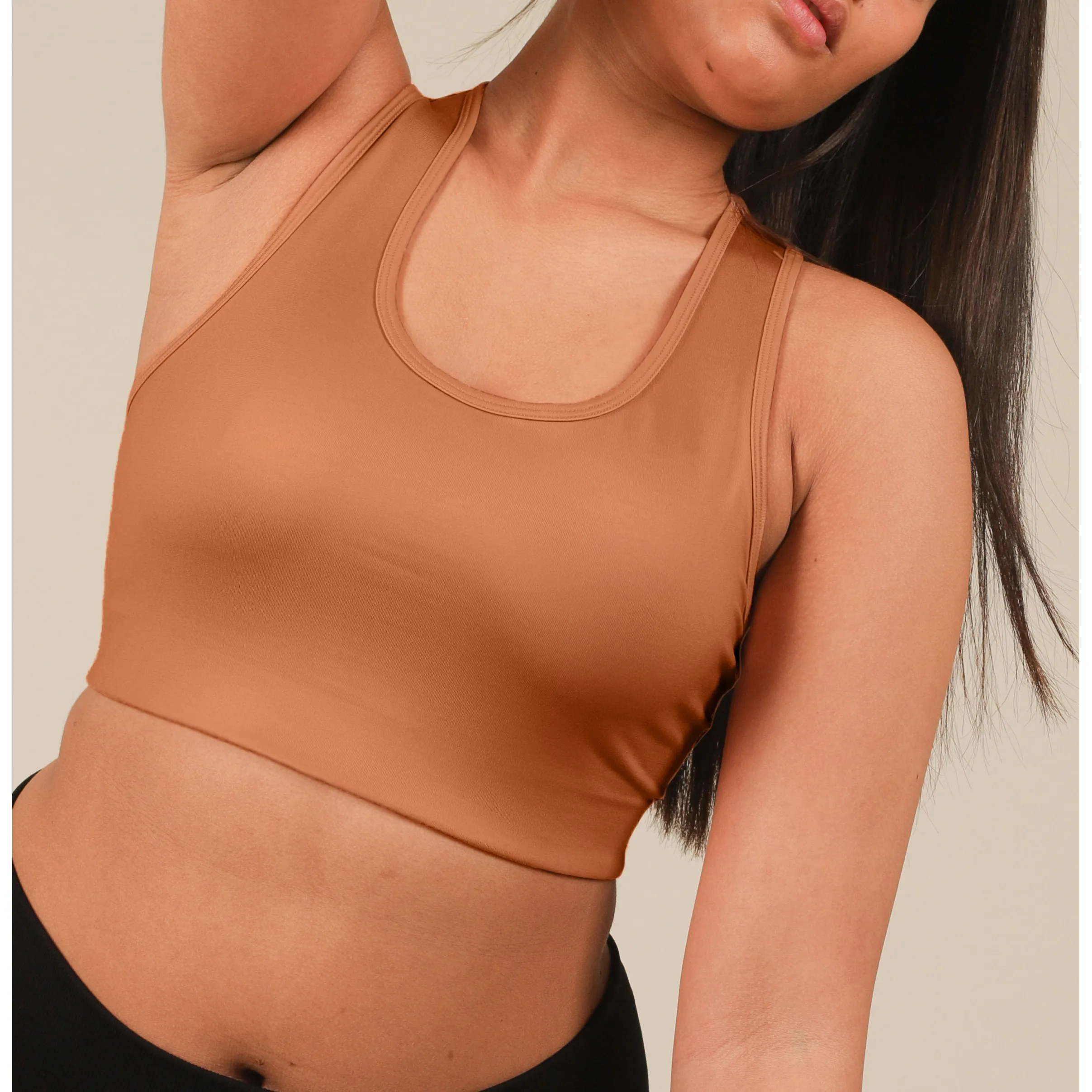Röhnisch Compression Sports Bra C/D Tan Line | Buy Röhnisch Compression Sports Bra C/D Tan Line here | Outnorth