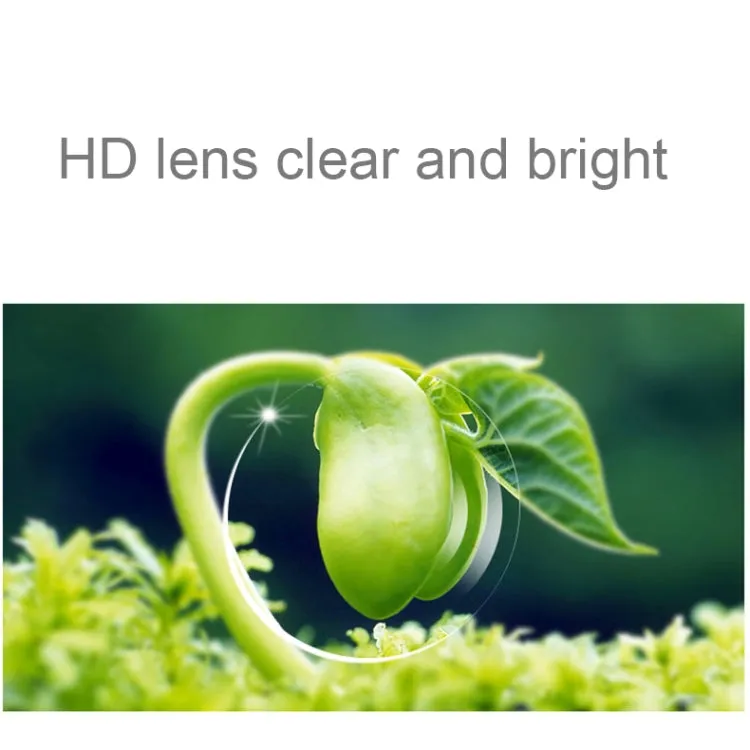 Rimless Anti Blue-ray Blue Film Lenses Presbyopic Glasses,  1.00D(Black)