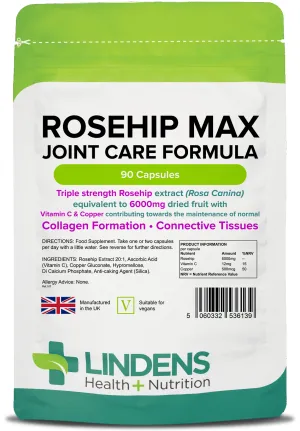 Rosehip Max Joint Care Formula Capsules