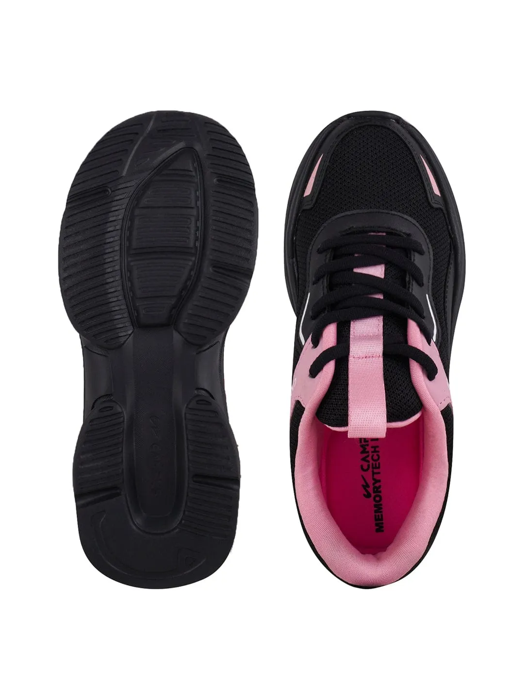 SANTIGO Black Women's Sports Shoes