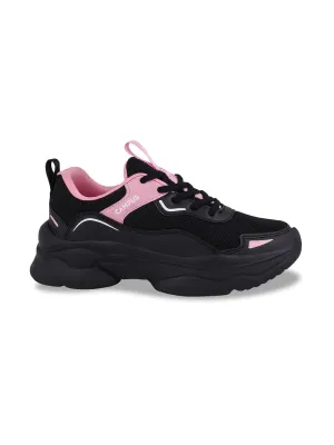 SANTIGO Black Women's Sports Shoes