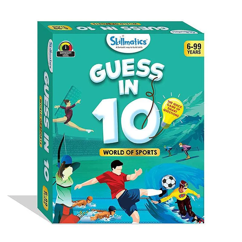 Skillmatics - Guess in 10 - World Of Sports