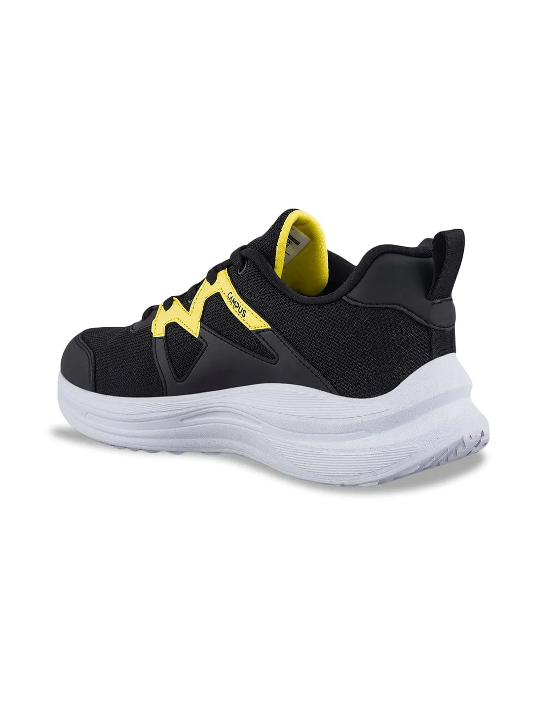 SLOT Black Men's Sports Shoes