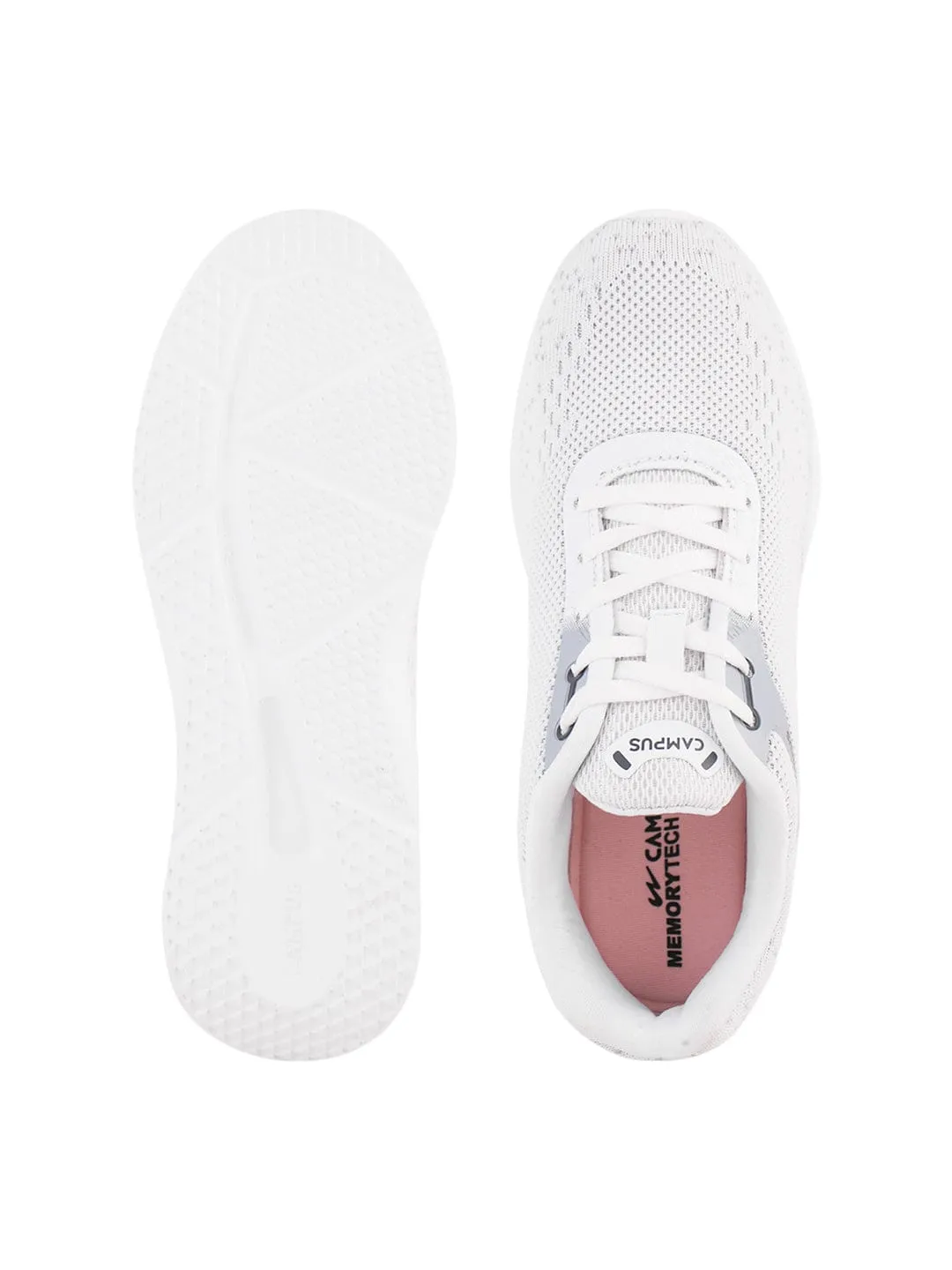 SWOOP White Women's Sports Shoes