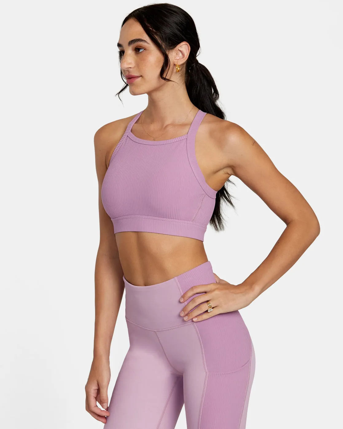 VA Essential High Impact Sports Bra - Lilac