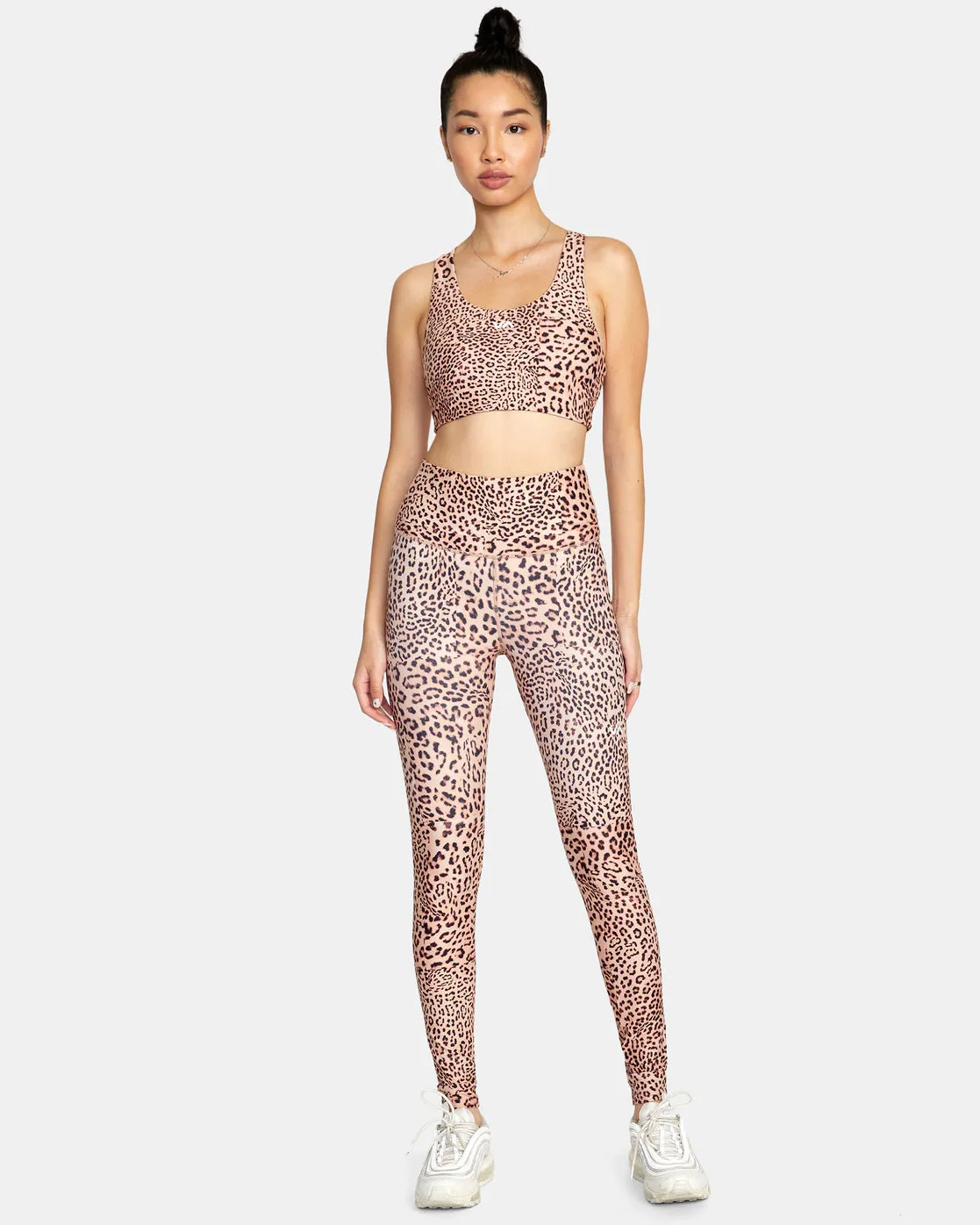 VA Essential Mid Support Sports Bra - Leo Rising