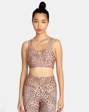 VA Essential Mid Support Sports Bra - Leo Rising