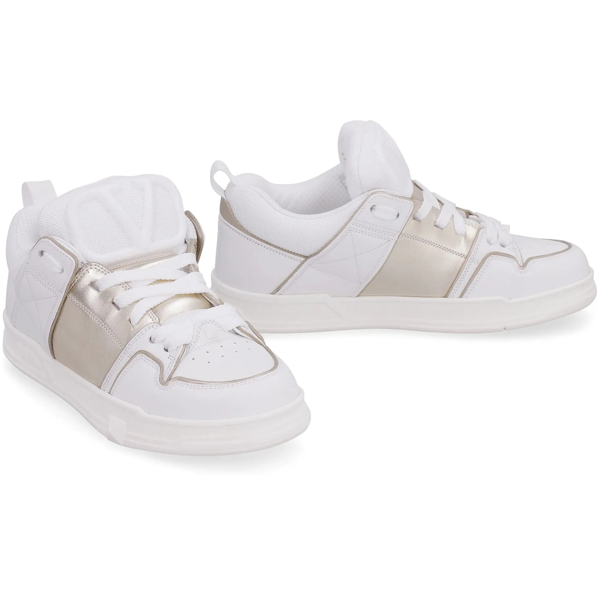 Valentino Garavani Open Skate Leather Low-Top Sneakers